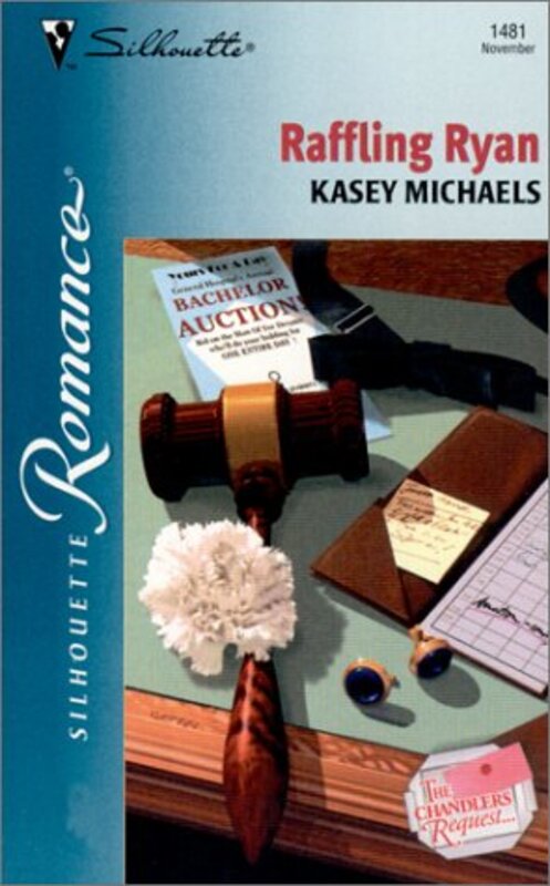 Book cover for "Raffling Ryan" by Kasey Michaels