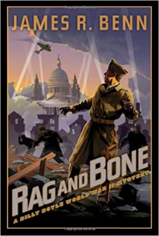 Book cover for "Rag and Bone" by James R. Benn