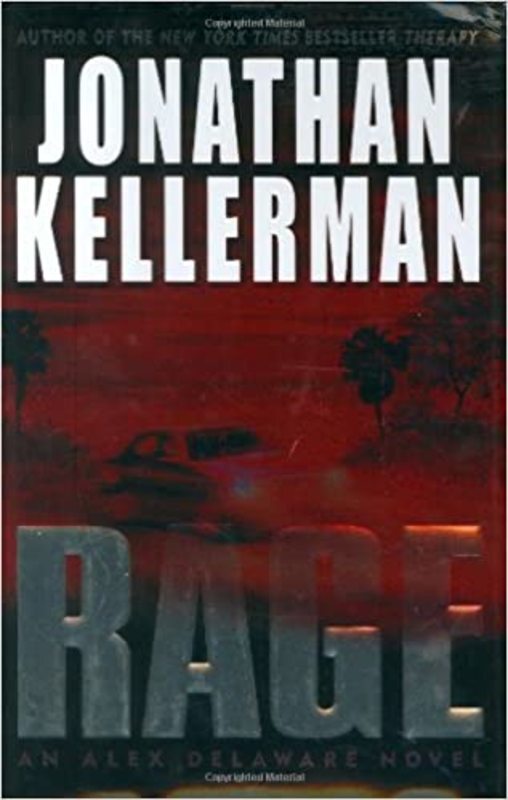 Book cover for "Rage" by Jonathan Kellerman