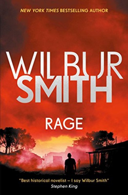 Book cover for "Rage" by Wilbur Smith