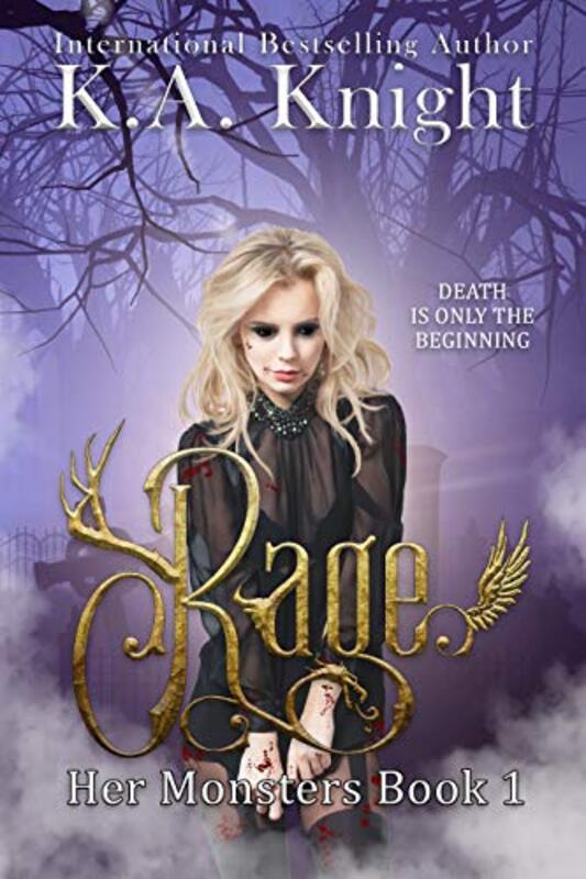 Book cover for "Rage" by KA Knight