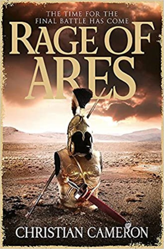 Book cover for "Rage of Ares" by Christian Cameron