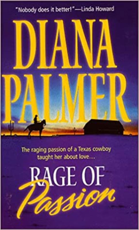 Book cover for "Rage of Passion" by Diana Palmer