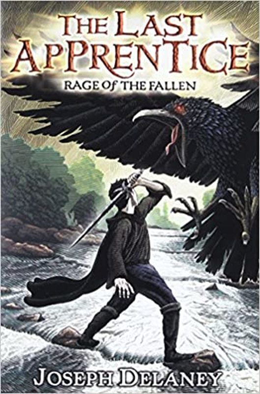 Book cover for "Rage of the Fallen" by Joseph Delaney