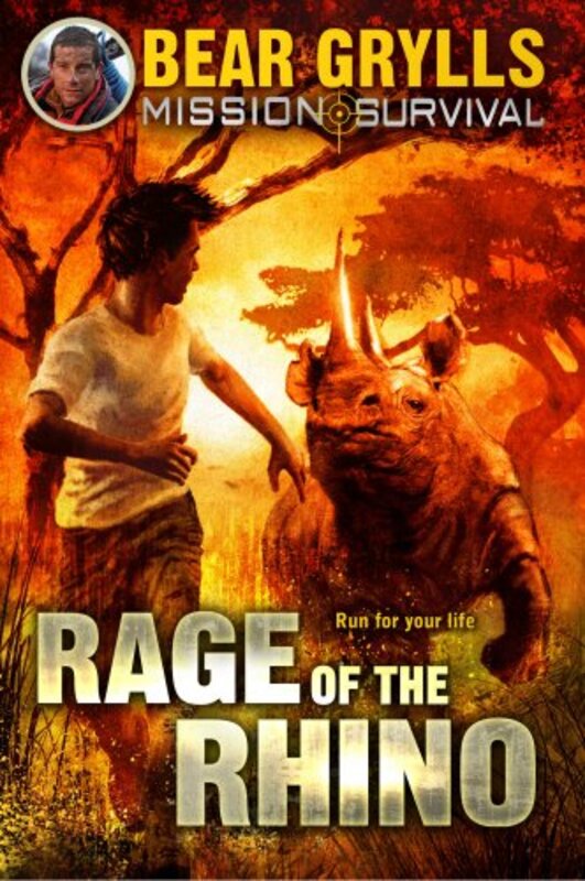 Book cover for "Rage of the Rhino"