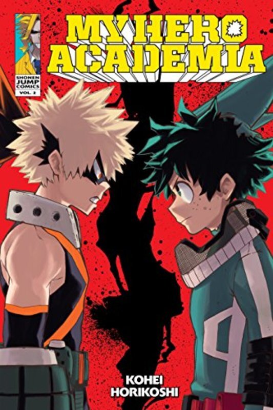 Book cover for "Rage, You Damned Nerd" by Kohei Horikoshi