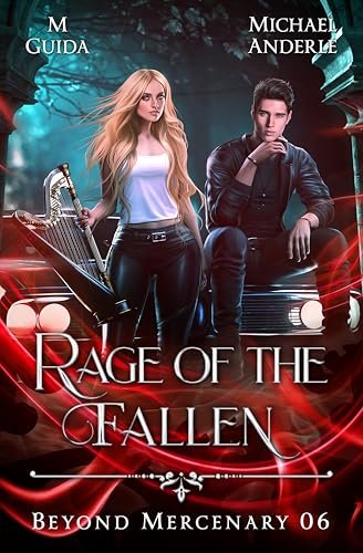 Book cover for "Rage of the Fallen" by M Guida
