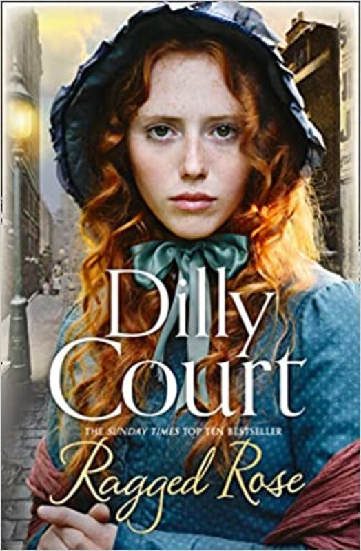 Book cover for "Ragged Rose" by Dilly Court