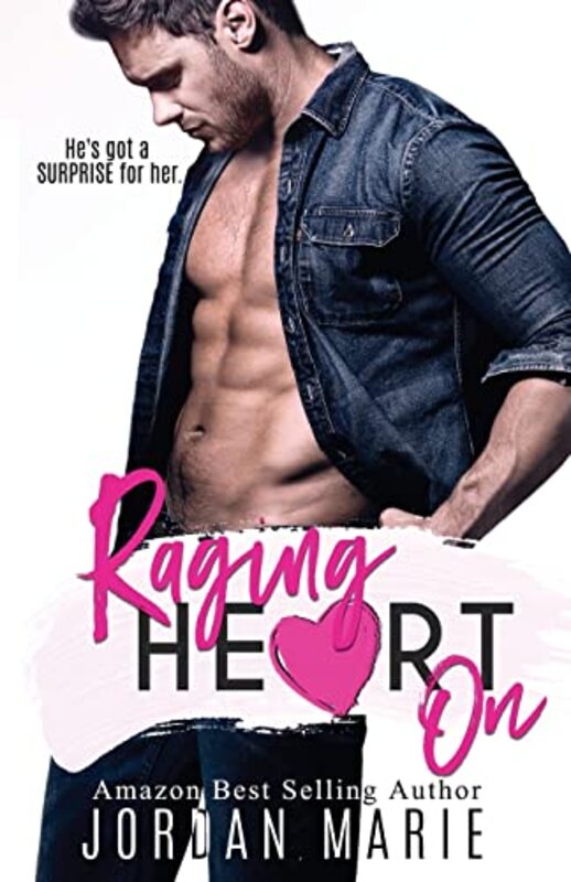 Book cover for "Raging Heart On" by Jordan Marie