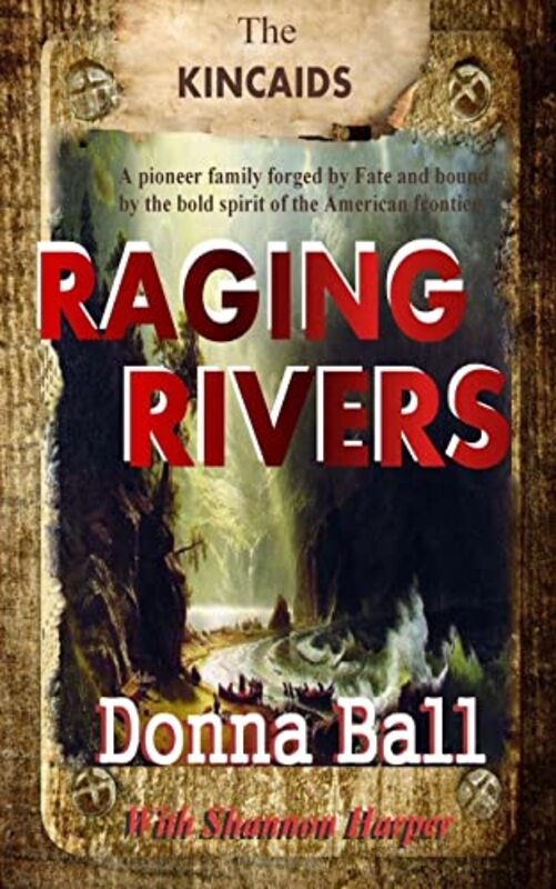 Book cover for "Raging Rivers" by Donna Ball