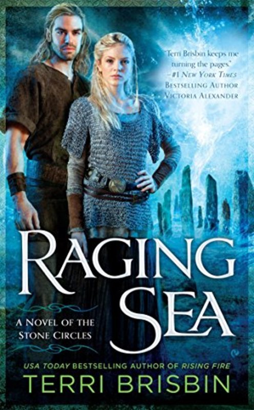 Book cover for "Raging Sea" by Terri Brisbin