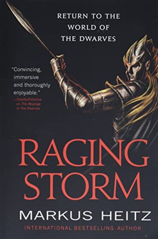 Book cover for "Raging Storm" by Markus Heitz