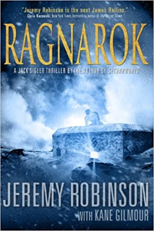 Book cover for "Ragnarok" by Jeremy Robinson