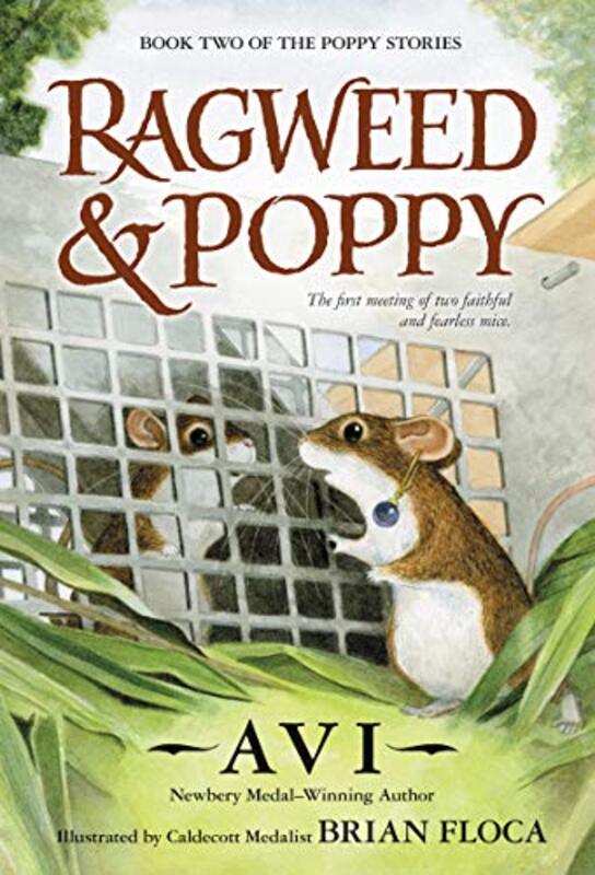 Book cover for "Ragweed and Poppy" by Avi