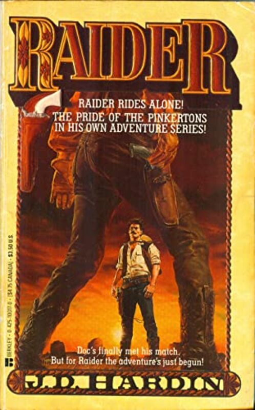Book cover for "Raider" by JD Hardin