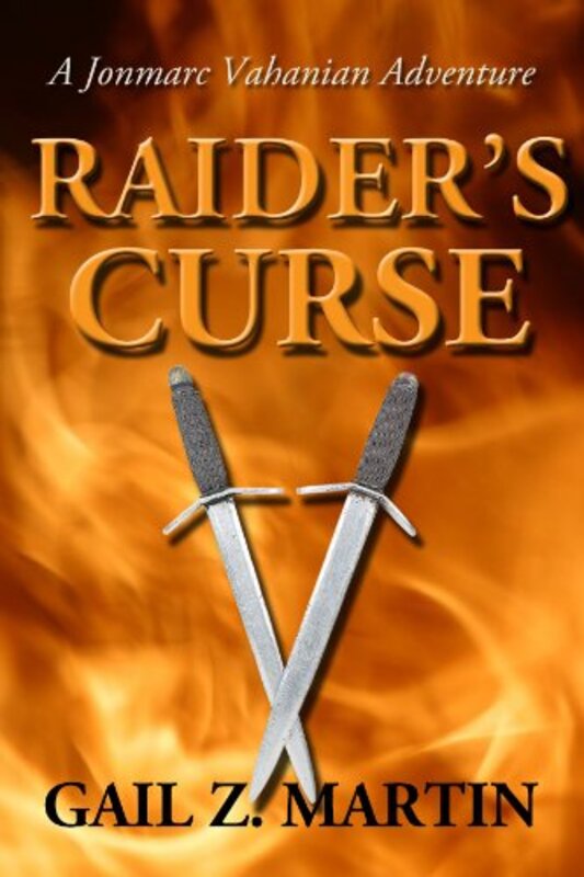 Book cover for "Raider's Curse" by Gail Z Martin