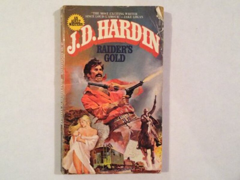 Book cover for "Raider's Gold" by JD Hardin
