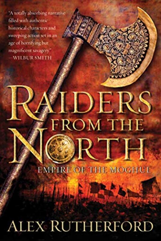 Book cover for "Raiders from the North" by Alex Rutherford