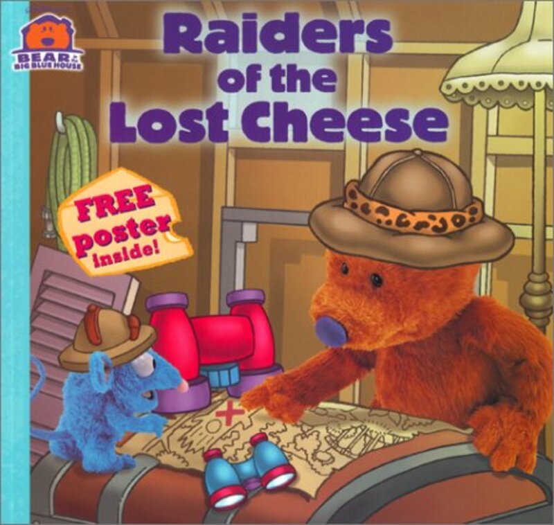 Book cover for "Raiders of the Lost Cheese" by Kiki Thorpe