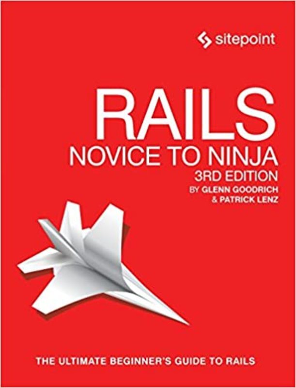 Book cover for "Rails" by Glenn Goodrich
