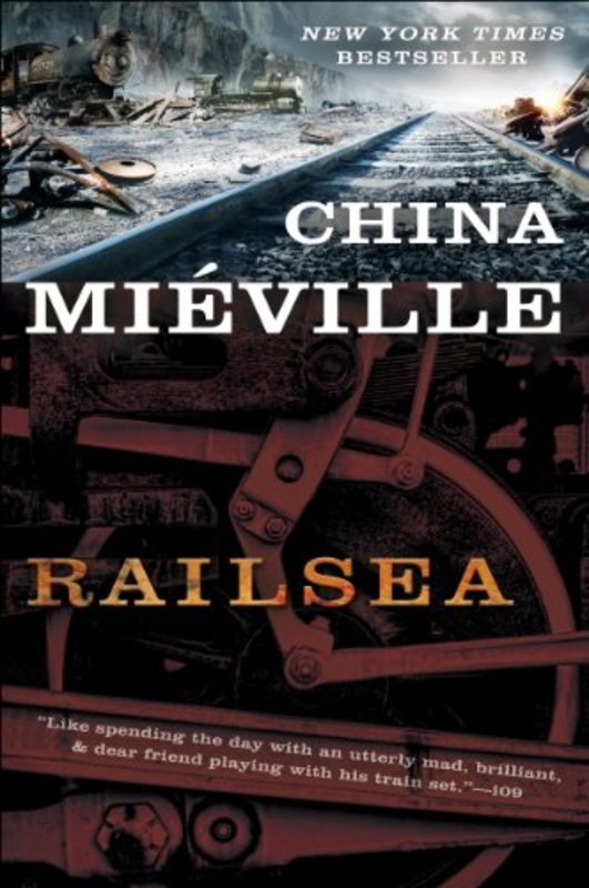 Book cover for "Railsea" by China Miéville