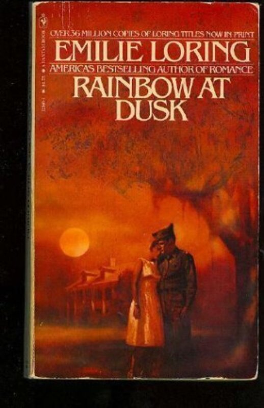 Book cover for "Rainbow At Dusk" by Emilie Loring