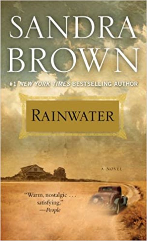 Book cover for "Rainwater" by Sandra Brown
