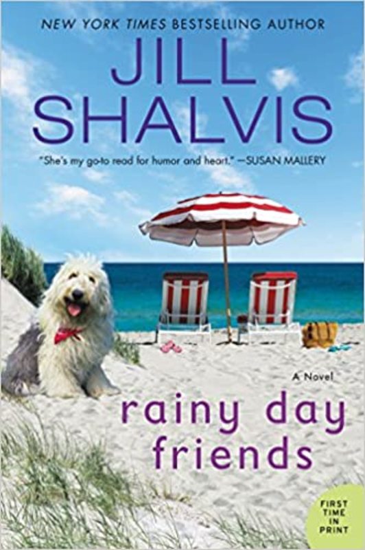 Book cover for "Rainy Day Friends" by Jill Shalvis
