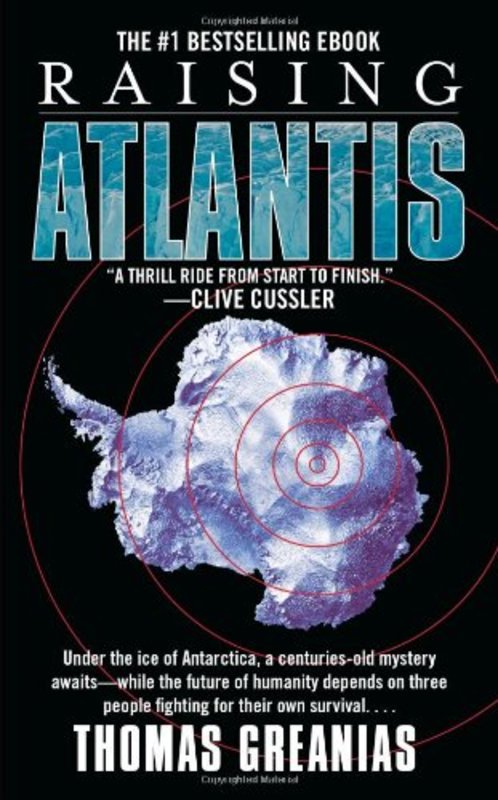 Book cover for "Raising Atlantis" by Thomas Greanias