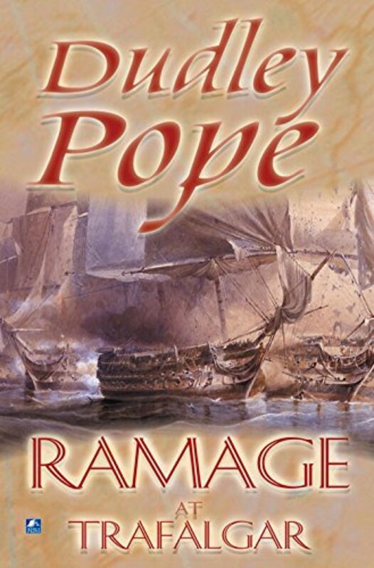 Book cover for "Ramage At Trafalgar" by Dudley Pope