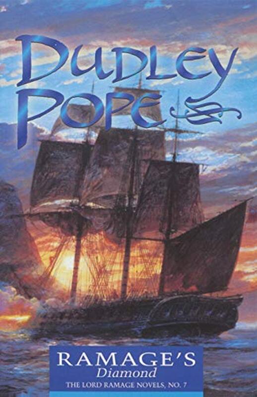 Book cover for "Ramage's Diamond" by Dudley Pope