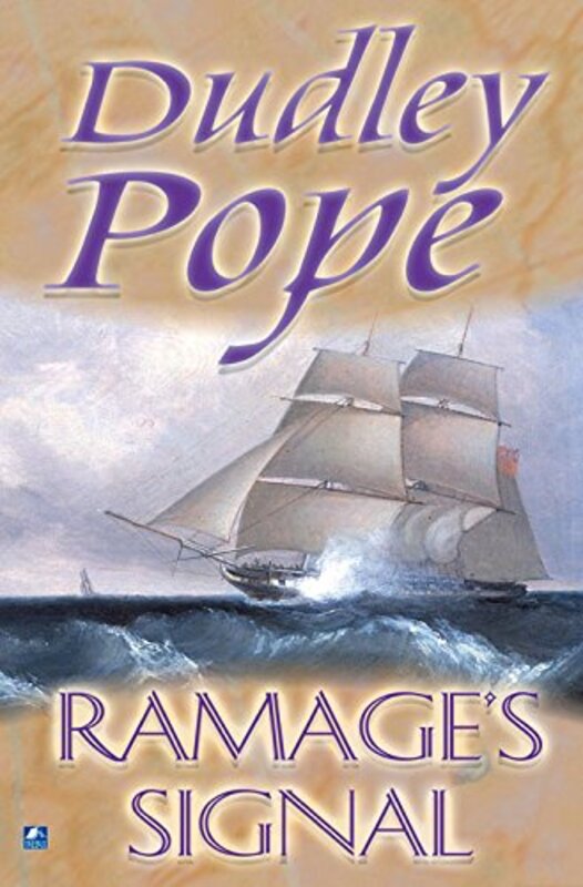 Book cover for "Ramage's Signal" by Dudley Pope