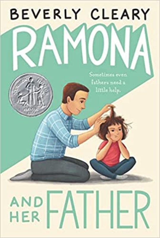 Book cover for "Ramona and Her Father" by Beverly Cleary