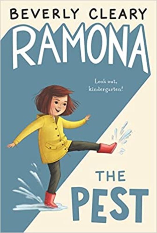 Book cover for "Ramona the Pest" by Beverly Cleary