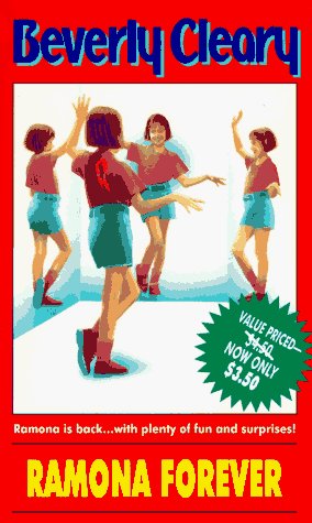 Book cover for "Ramona Forever" by Beverly Cleary