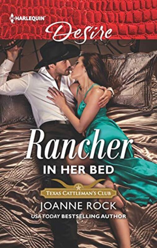 Book cover for "Rancher in Her Bed" by Joanne Rock