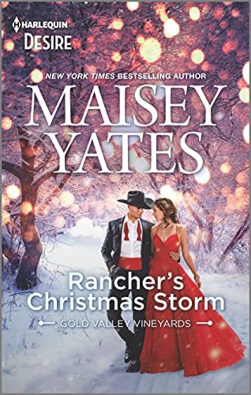 Book cover for "Rancher's Christmas Storm" by Maisey Yates