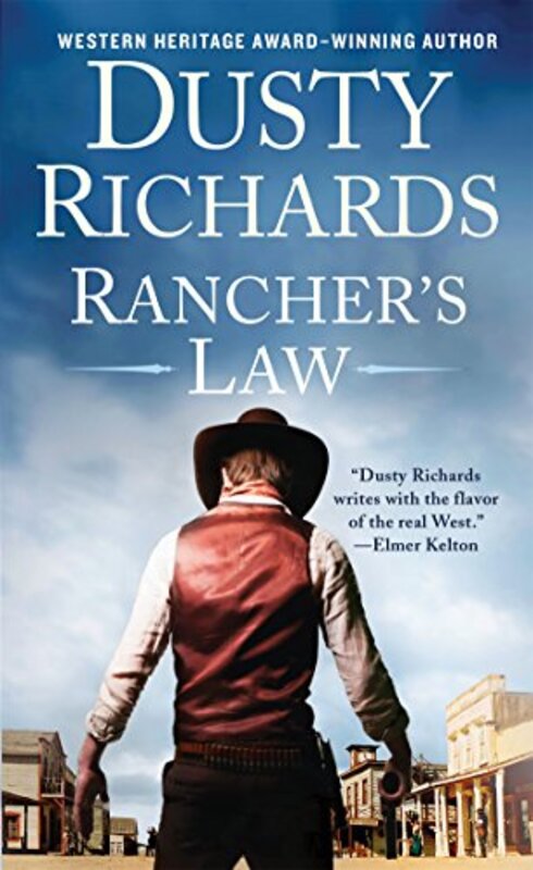 Book cover for "Rancher's Law" by Dusty Richards