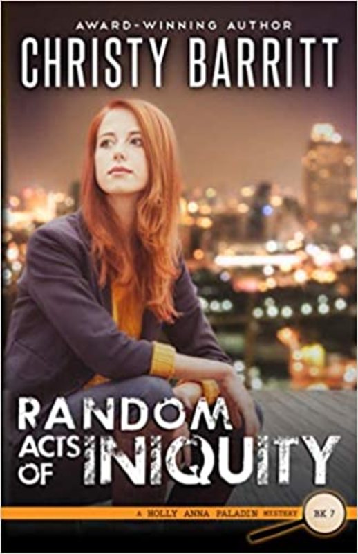 Book cover for "Random Acts of Iniquity" by Christy Barritt