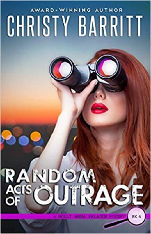 Book cover for "Random Acts of Outrage" by Christy Barritt