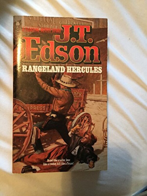 Book cover for "Rangeland Hercules" by JT Edson