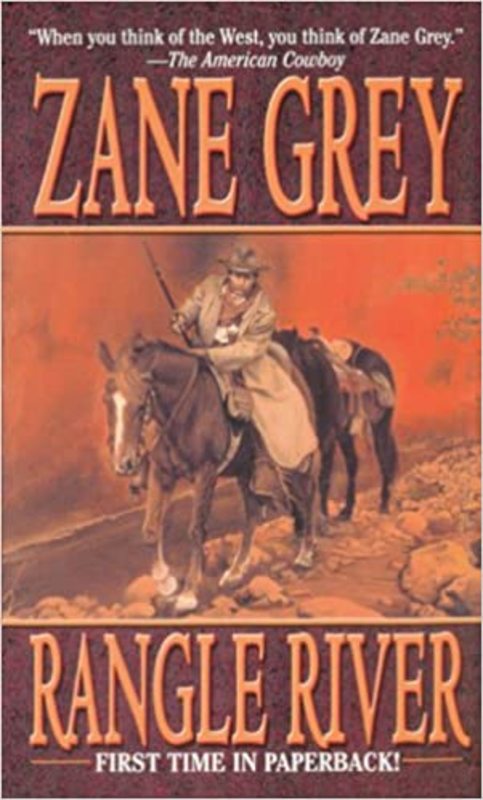 Book cover for "Rangle River" by Zane Grey