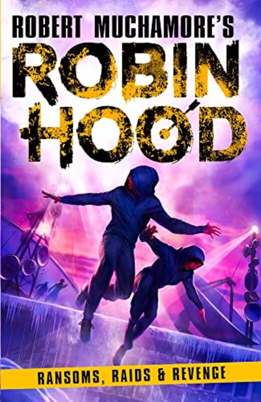 Book cover for "Ransoms, Raids and Revenge" by Robert Muchamore