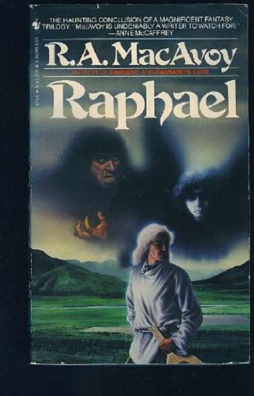 Book cover for "Raphael" by RA MacAvoy