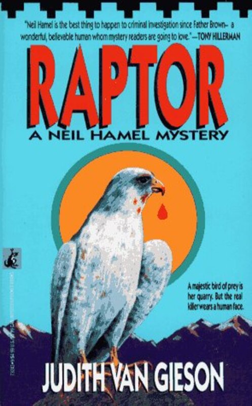 Book cover for "Raptor" by Judith Van Gieson