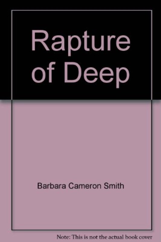 Book cover for "Rapture Of The Deep" by Barbara Cameron