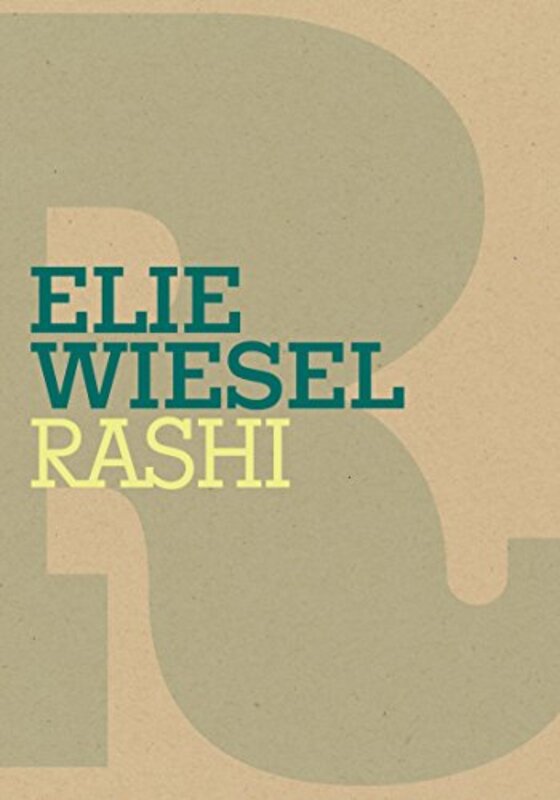 Book cover for "Rashi" by Elie Wiesel