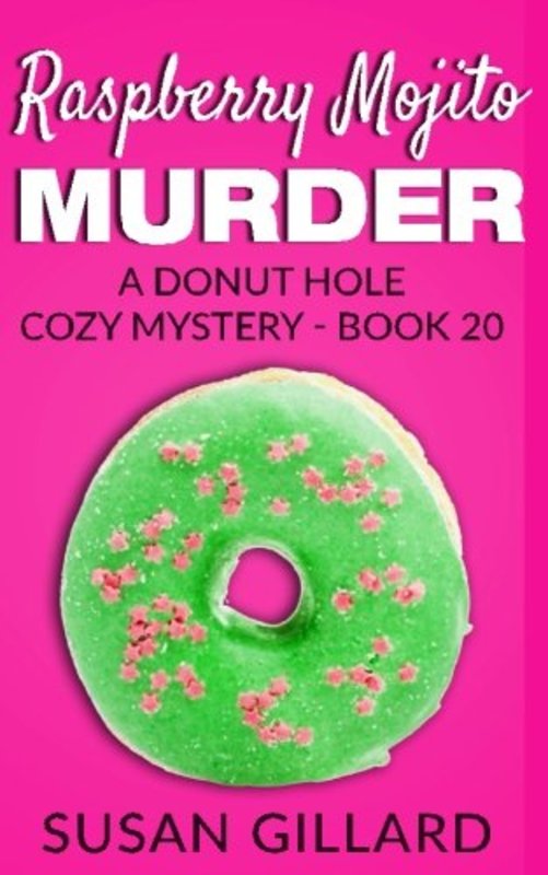 Book cover for "Raspberry Mojito Murder" by Susan Gillard