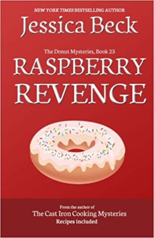 Book cover for "Raspberry Revenge" by Jessica Beck