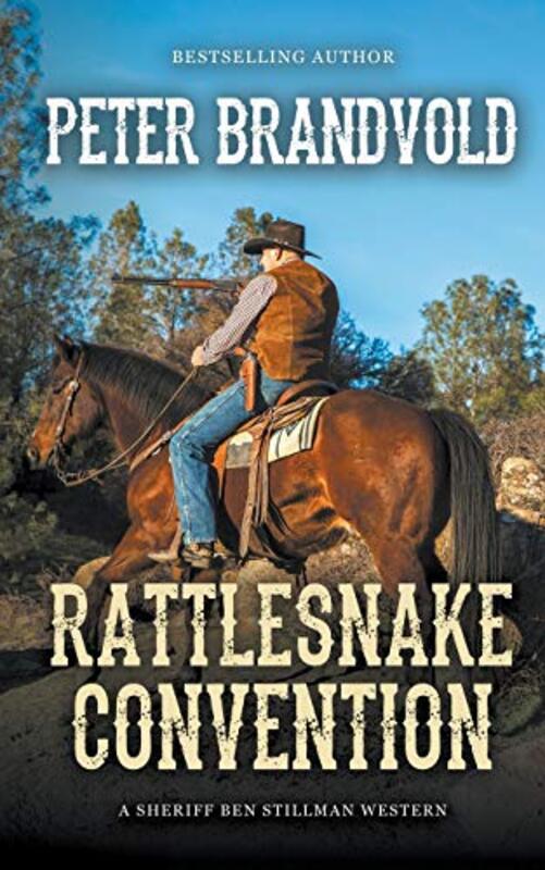 Book cover for "Rattlesnake Convention" by Peter Brandvold